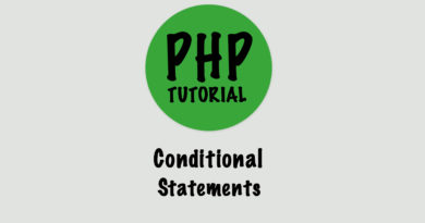 php conditional statements