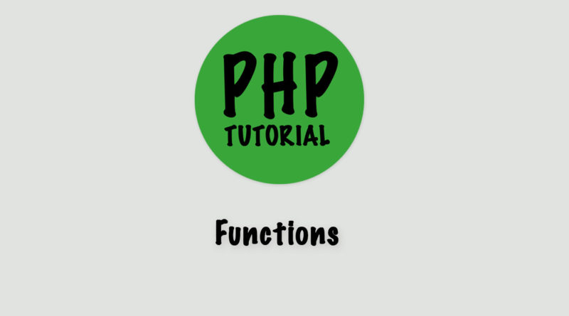 php functions