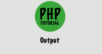 php output echo print print_r var_dump